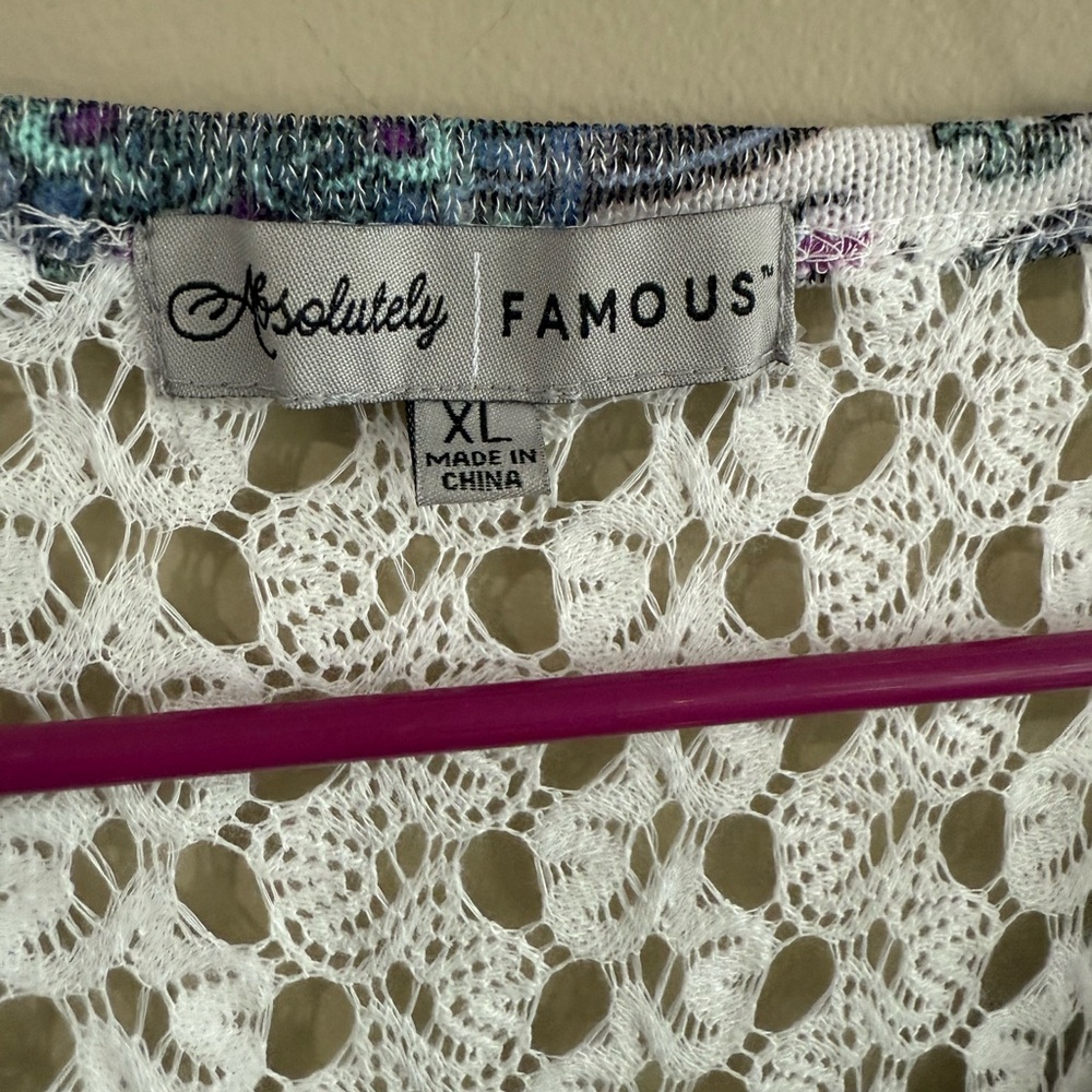 Absolutely Famous Multicolor Patterned Sweater - Picture 3 of 6